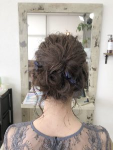 肩くらいのボブからのヘアアレンジ